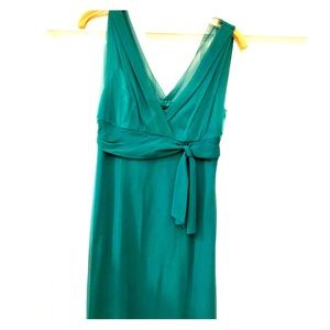Ellie Tahari sz 4 green cocktail dress